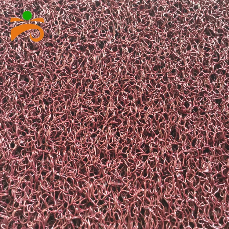 China factory direct sale plastic spaghetti PVC coil mat roll