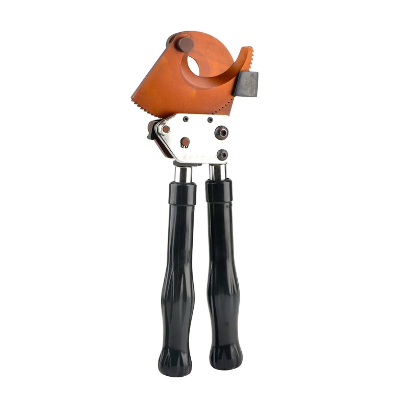 J-50 Electrical Industrial Hydraulic Feeder Cable Cutter Manual Ratchet Wire Cut Tool Universal Shear For Steel Strands
