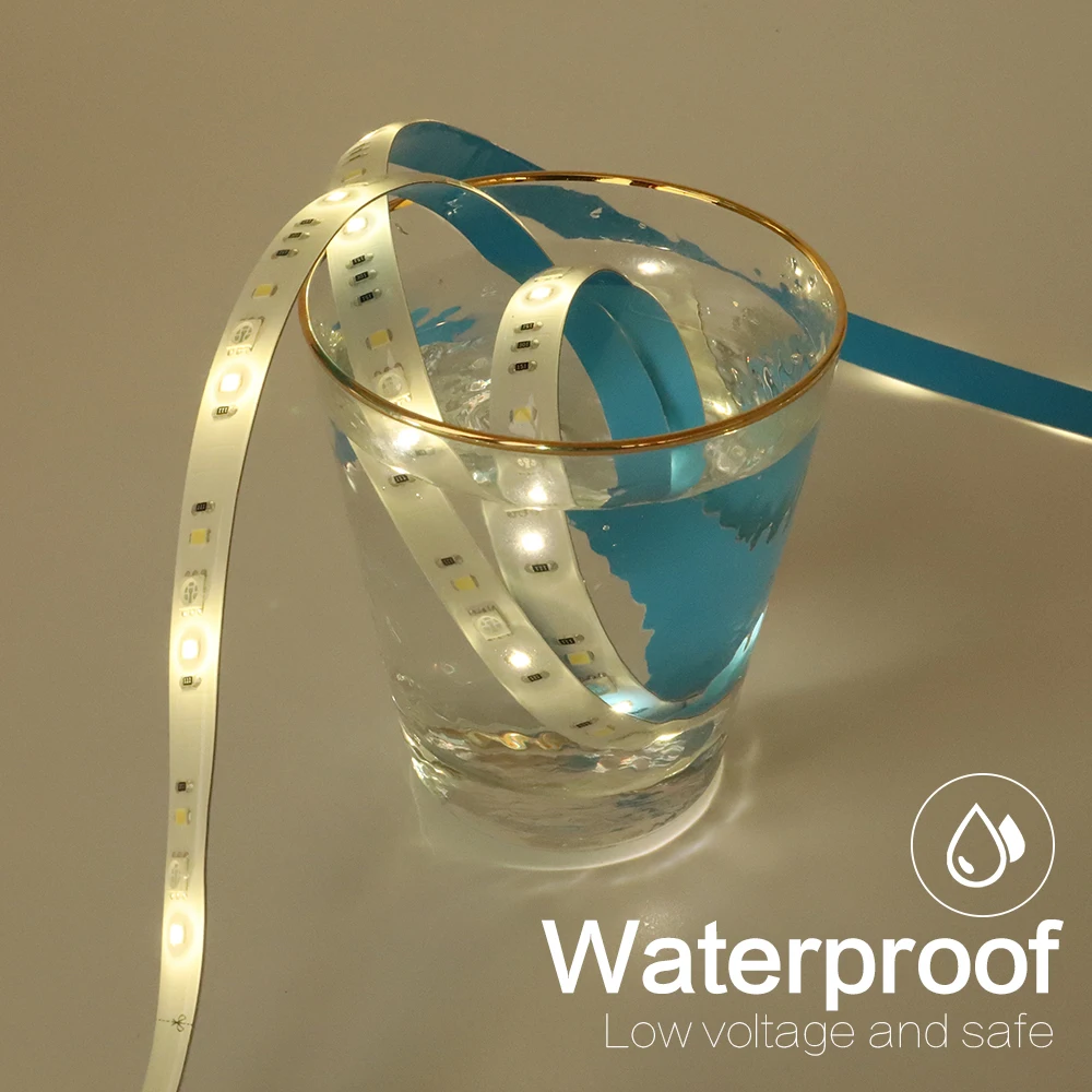 Zemismart 5M LED Light Strip RGBW Light Belt Work with Homekit Tuya Zigbee Smart Light Strip SiriAlexa Google Home Voice Control