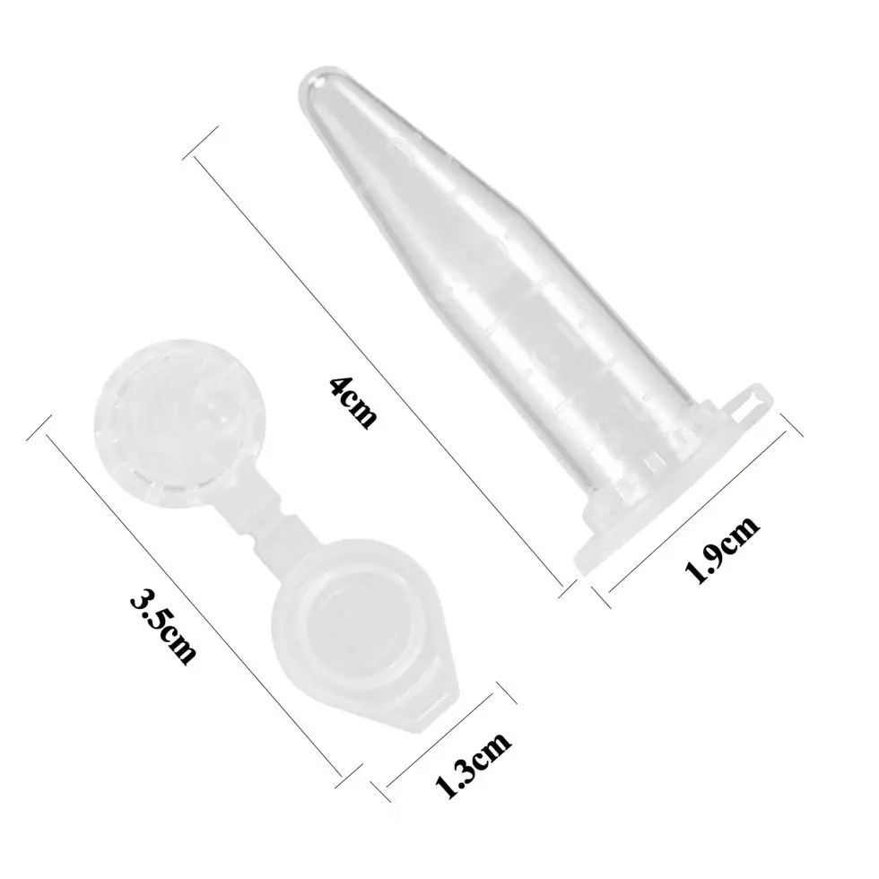 1.5ml conical micro centrifuge Tubes