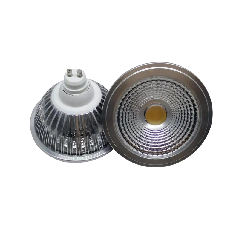 spotlight LED AR111 COB G53 GU10 E26 E27  85-265V LED light housing LED BULB LAMP high power led spotlig