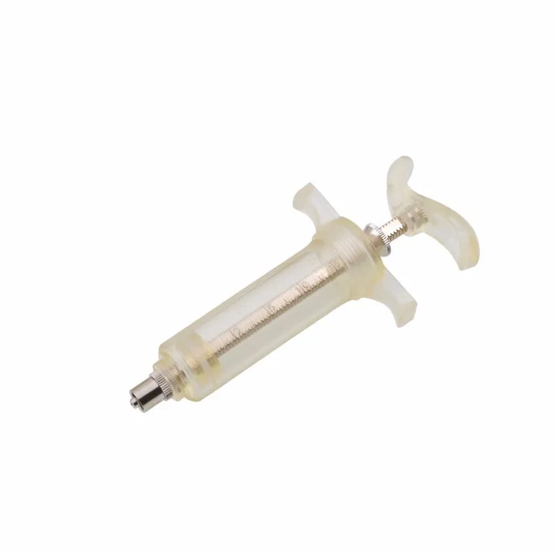 10ml 20ml 30ml 50ml Automatic Injection Veterinary Plastic Steel Syringe for Cattle Sheep Pig Poultry