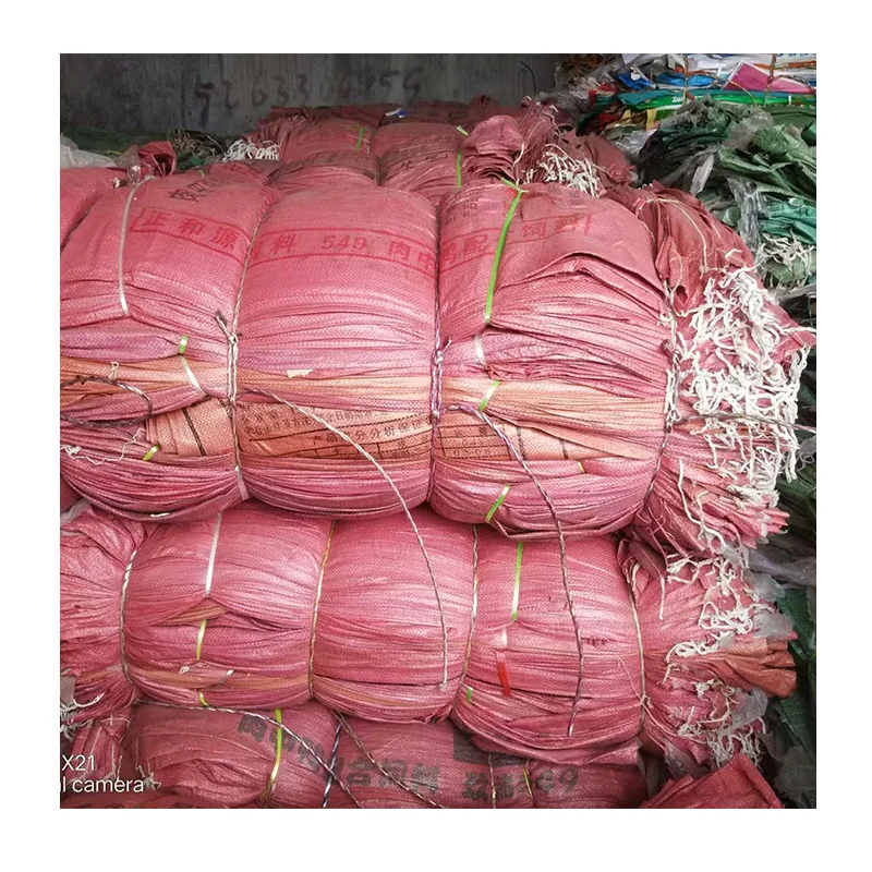 Manufacturer Sacks Used Polypropylene Packing Bags Second-Hand Pp Woven Bags For Fertilizer Rice Feed Grain