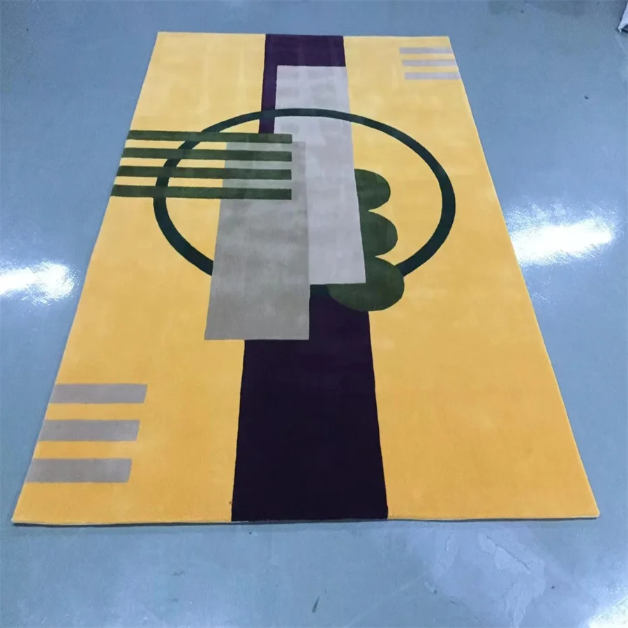 Hand Tufted Custom Shape Shoes Carpet Anime Handmade Die Cut Home Decoration Carpets and Rugs Living Room Area Rug 1 Piece