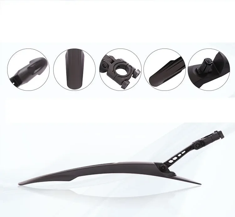 Quick Release Mountain Bike 2PCS Front Rear Cycling Bike Mudguard Wing 26 27.5 29 Inch MTB Bicycle Mudguard