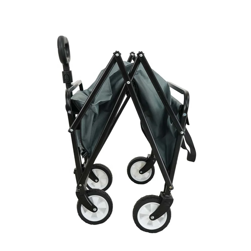 Foldable and lightweight hand trolley for carrying goods  handling outdoor trolley fold cart