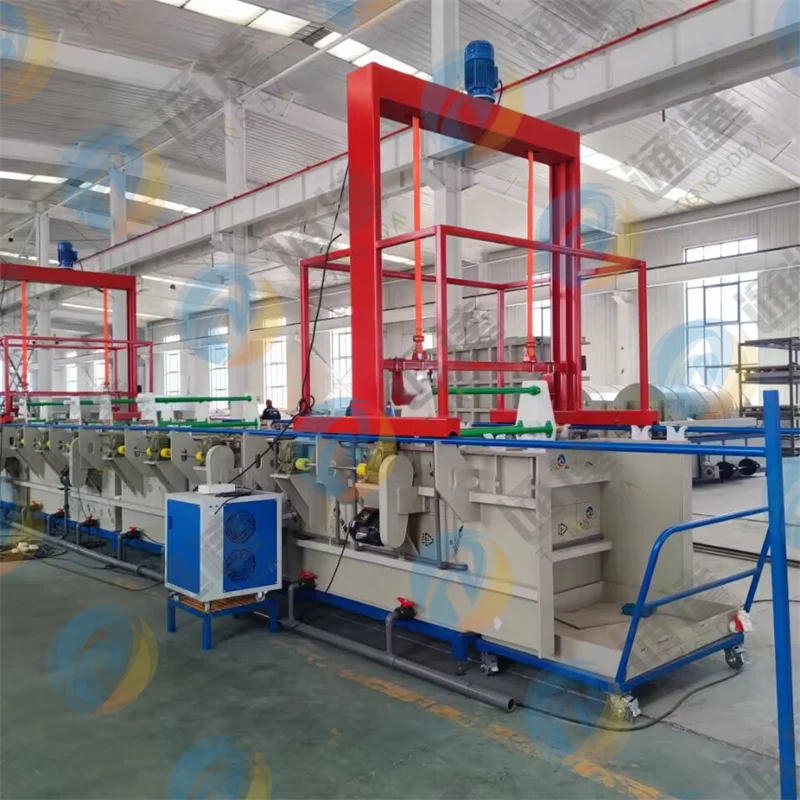 Semi Automatic Hard Chrome Plating Machine Electrolysis Barrel Plating Equipment