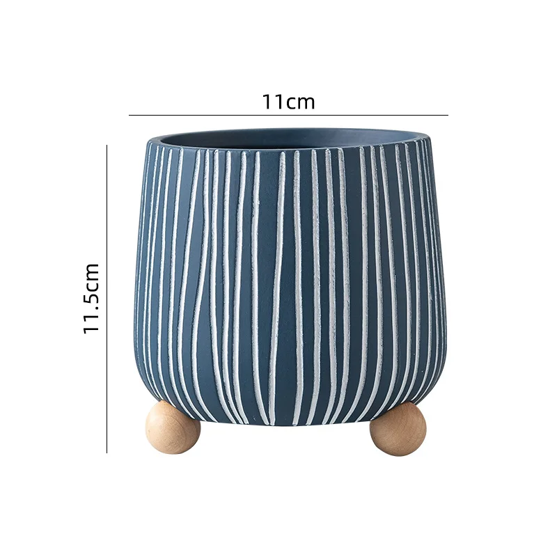 GOOD LIFE nordic style ceramic flower pots wholesale handmade fashion flower containers indoor hotel green plants flowers pot
