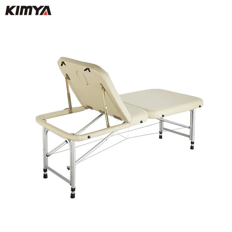 Cheap price camilla masaje portable lightweight foldable metal acupuncture spa table massage bed