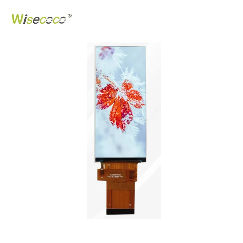 Wisecoco 3.5 Inch Tft Lcd DIsplay SPI Interface 310cd/m2 340*800 Lcd Module For Smart Appliance