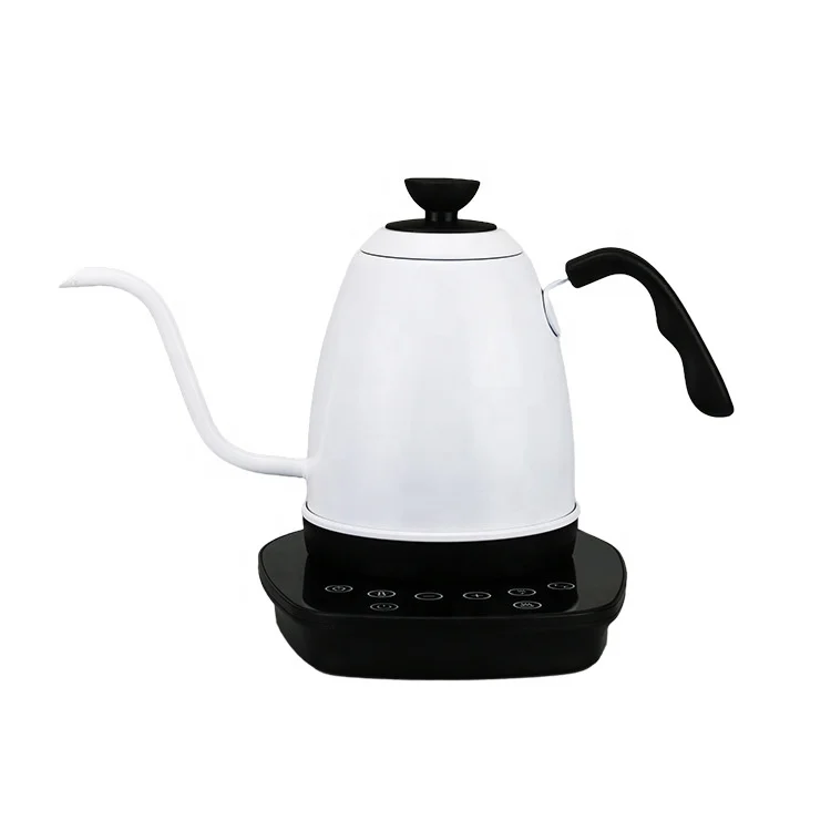Stainless steel electric kettle Hand washed kettle electric intelligent thermostatic coffee Gooseneck electric water kettle