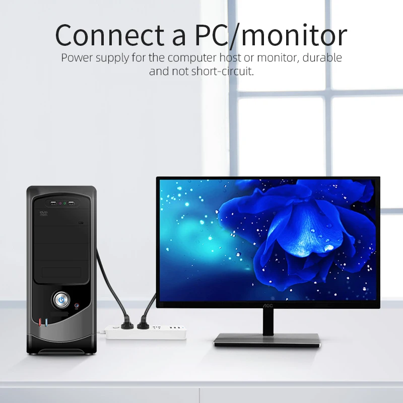 Шнуры питания ЕС C13 Schuko штекер IEC шнуры для проектора ПК монитора принтера PS4 Pro VDE schuko