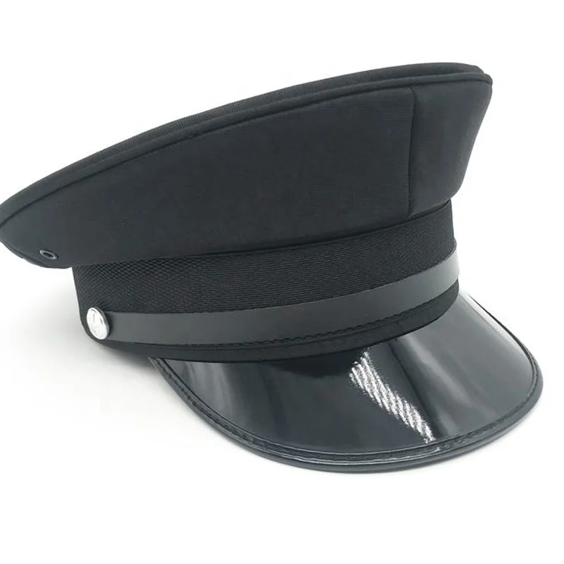 Factory Wholesale Ceremonial Army Officer Hat Peaked Cap Military Officer Peak Cap