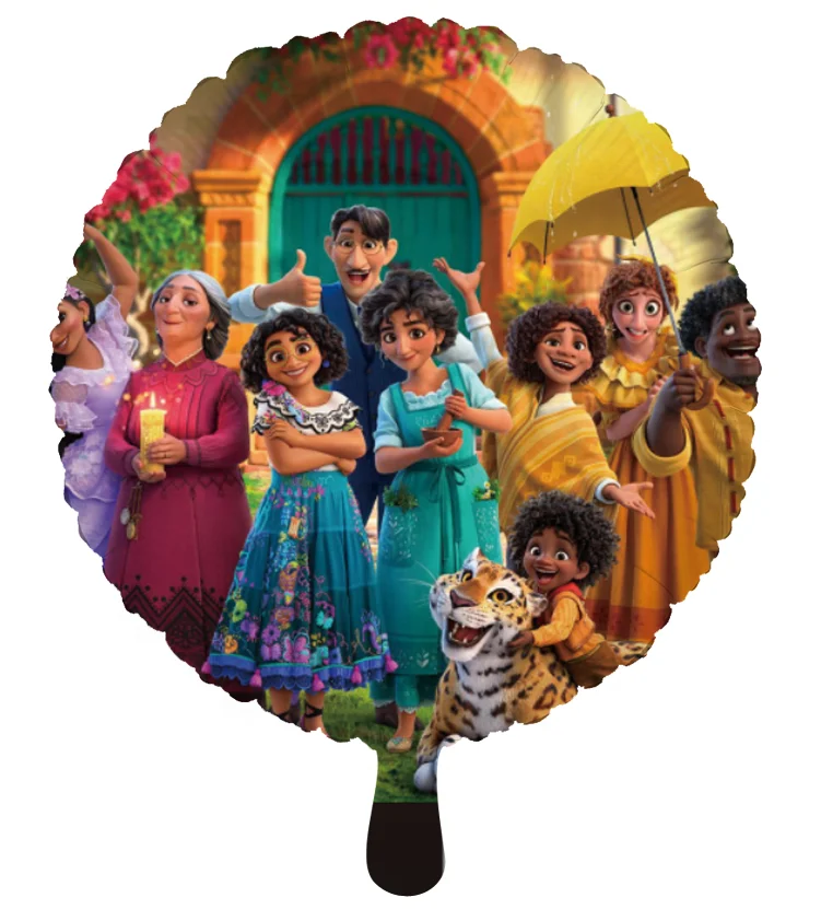 Encanto Birthday Party Supplies, Isabella Party Balloons for Birthday Party Decorations, Encanto Party Foil Balloons for Girls K