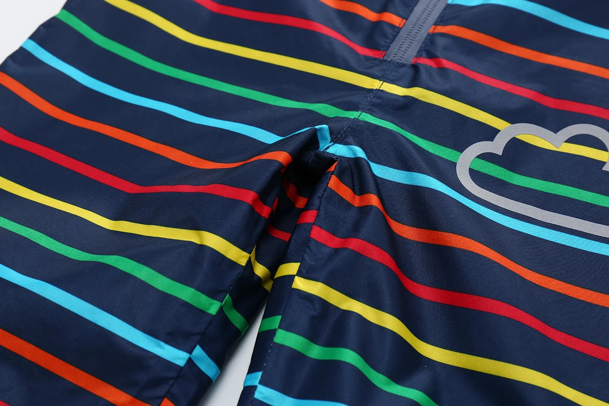 OEM Custom kids waterproof rain pants kids rainwear children Rain-proof Pants jumpsuit