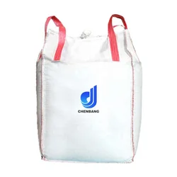 Hot sale U+2 panel FIBC bulk bag one Ton jumbo industry bag for Dumpy Builders Garden Rubble Aggregate Sack