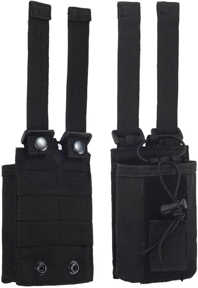 Outdoor Tactical Sports Molle Portable Pouch Small Radio Waist Bag