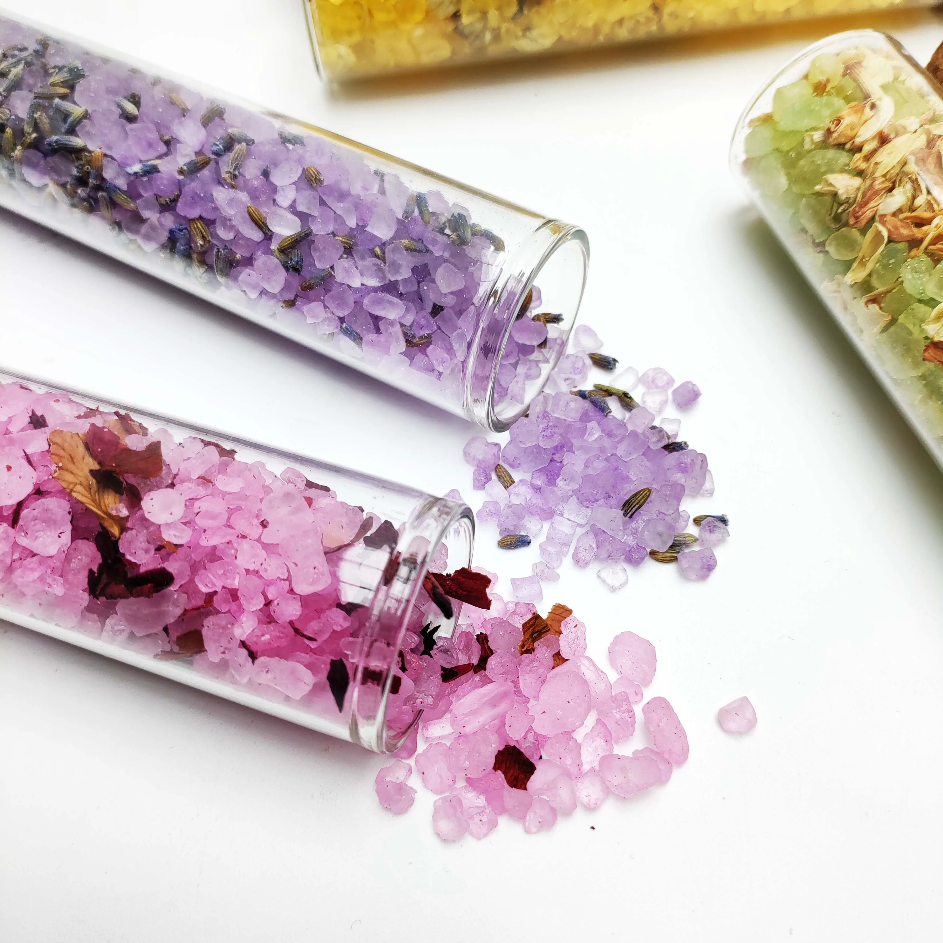 Hot Sell Oem Private Label Hotel Relax Natural Dead Sea Salt Lavender Foot Vegan Bath Salt