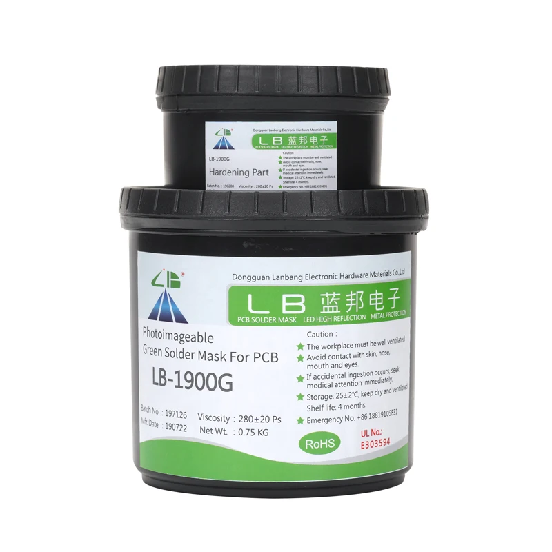 PCB UV photosensitive ink green PCB curing solder mask ink