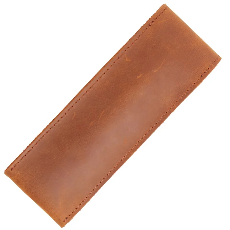 CHANGRONG Custom Handmade Single Leather Watch Pouch Case