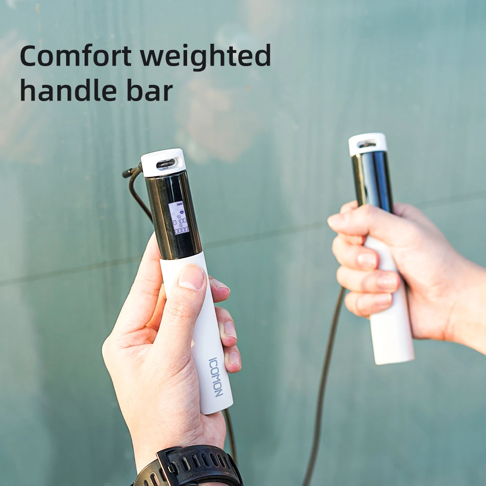  Healthy Exercise Accurate Record Color ODM Smart Connected Silicone Electronic Jump Skipping