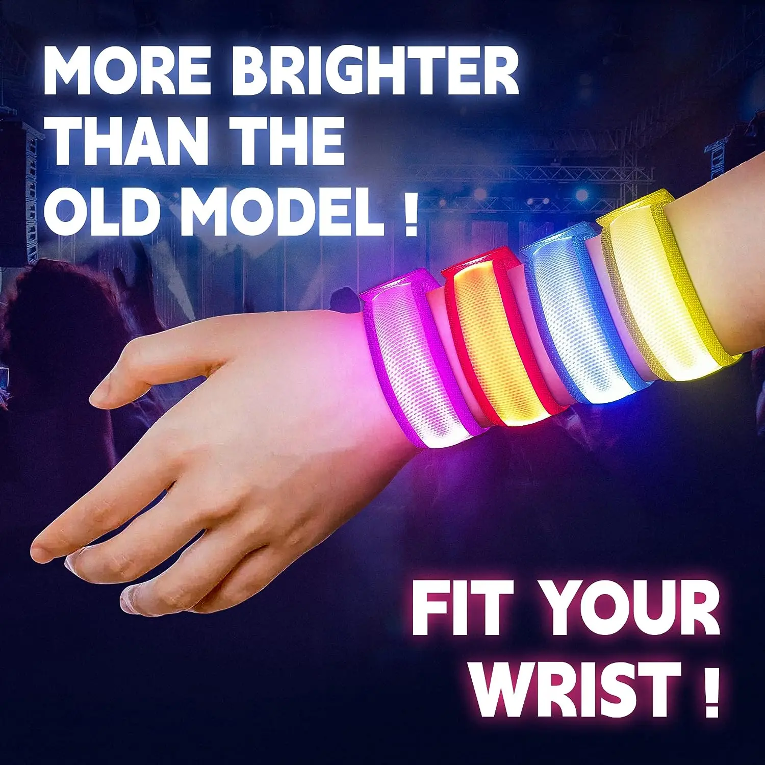 glow bracelets led wrist band light led wristband glowing light up event wristbands bracelet light up wristband for kids