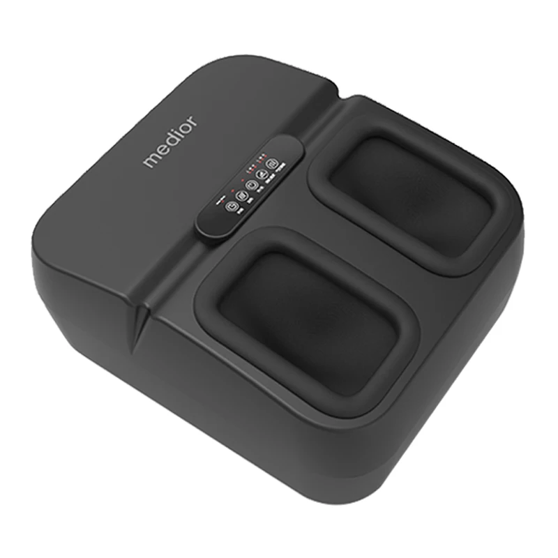 Medior hottest electric pneumatic roller infra-red hot foot kneading foot massager