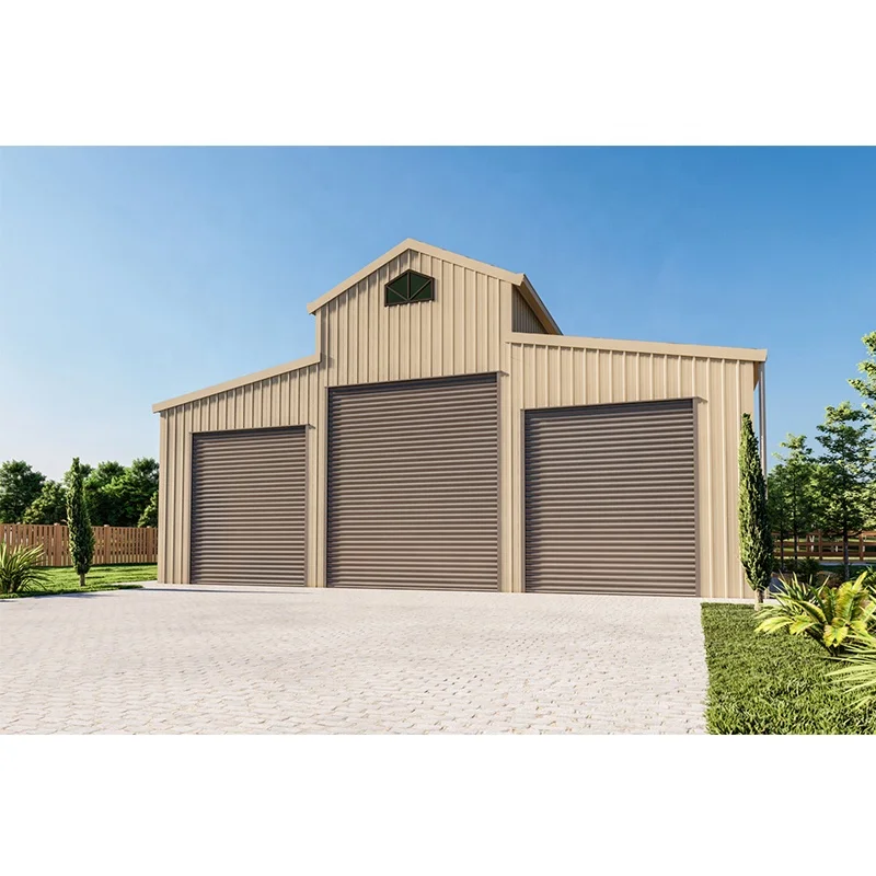 Prefab Small Size Garden Shed Outdoor Warehouse Steel Structure Building Garden Tools Warehouse