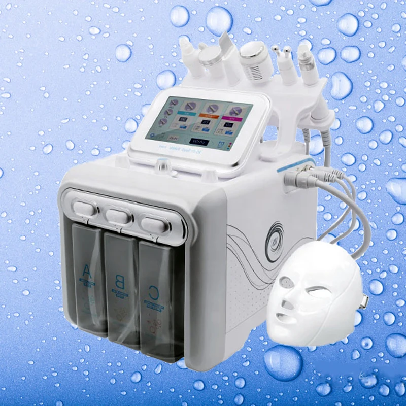 Best-Selling Custom Multifunctional 7 In 1 Oxygen Bubble Clean Pores Blackhead Removal Equip Facial Machine For SPA