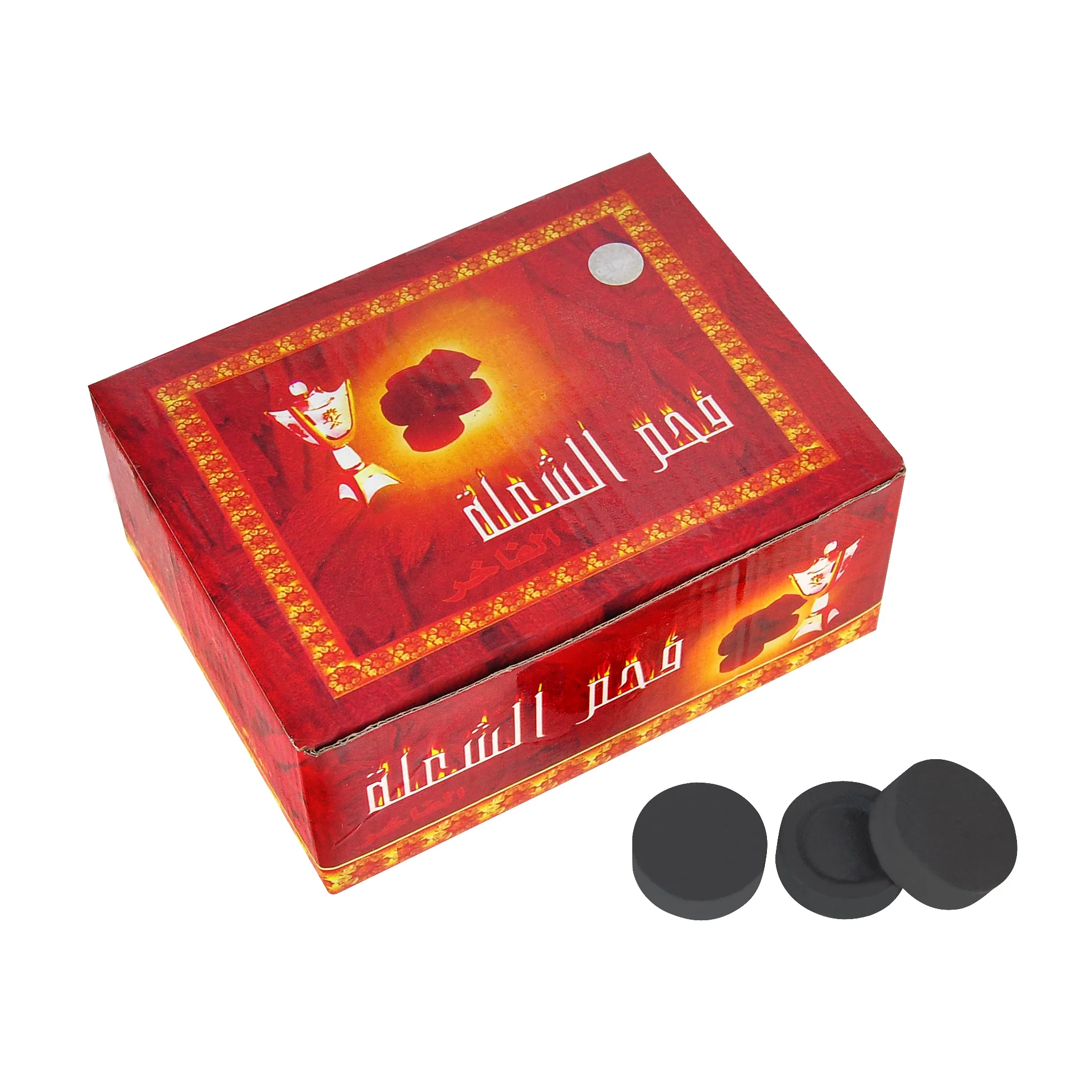 Высококачественный уголь для кальяна 33 мм