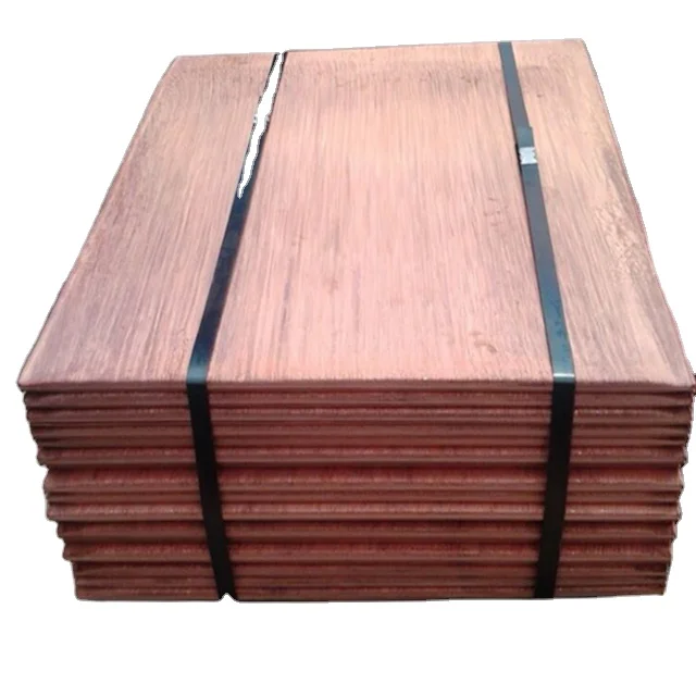 High Purity China Manufacturer 99.99% Pure Electrolytic Copper Cathode for Building Industry