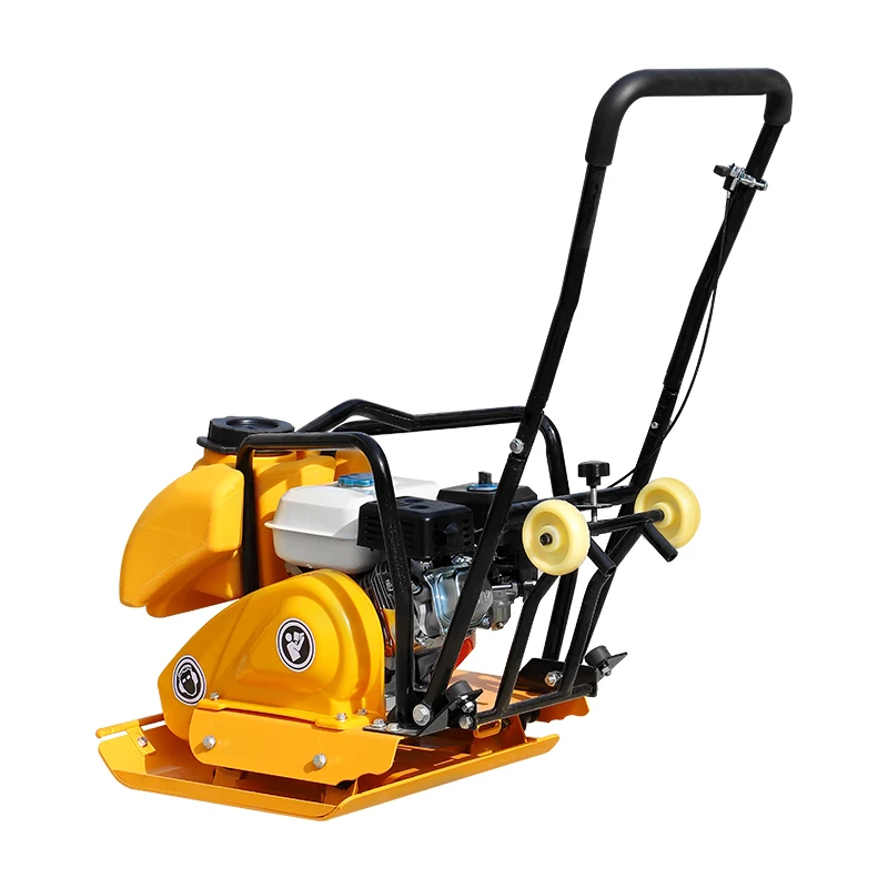Super promotion Hand Held Electric Gasoline Diesel Vibrating Plate Compactor For Construction Machine
