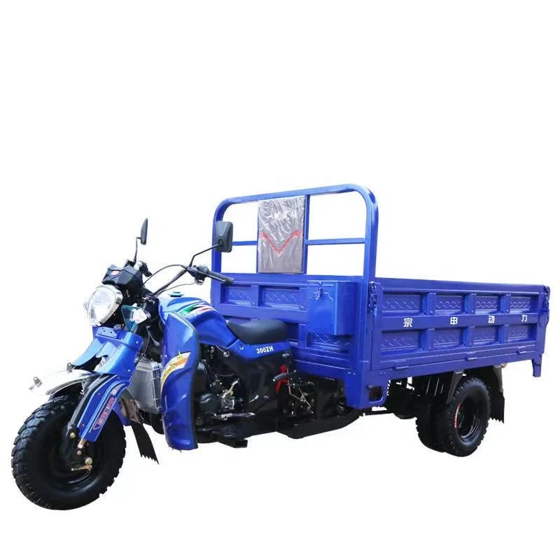 tricycle motorcycle 150CC motorized tricycle parts with cargo for adult