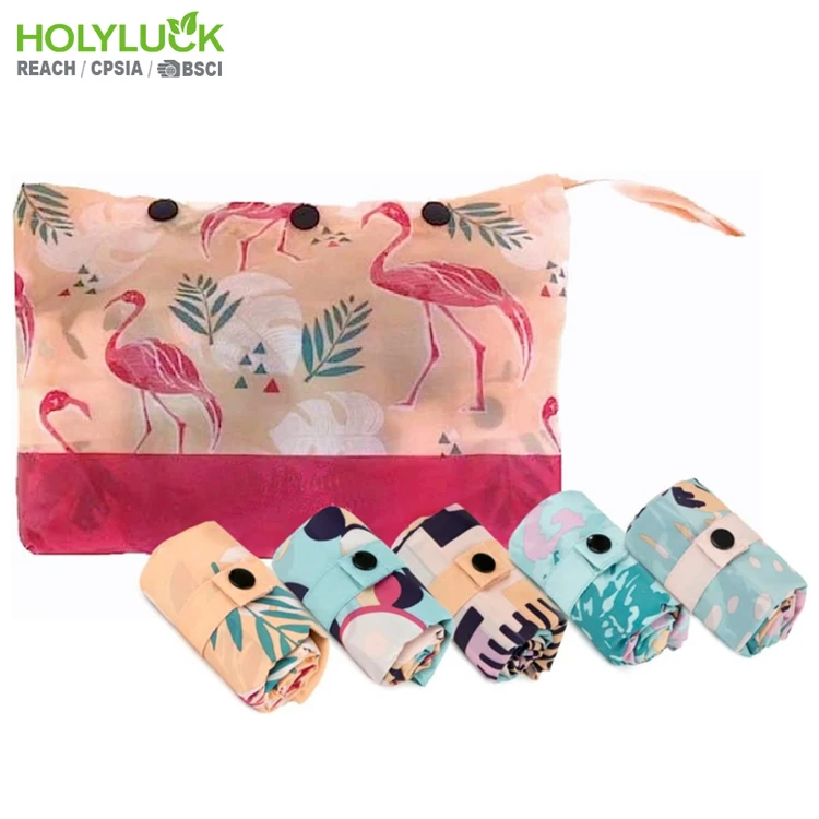 Friendly reusable grocery recycled eco bag pp nonwoven bags laminated non woven fabric carry shopping bag with custom print logo