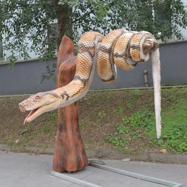 Zoological Park Animatronic Animal Realistic Snake Robot