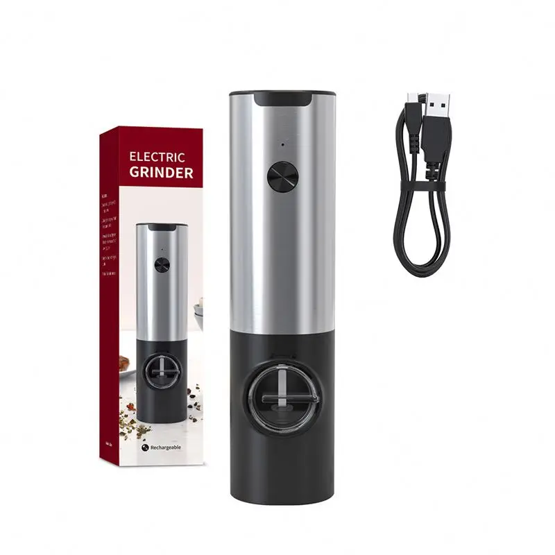 Best Price Kitchen Grinding Tool One Hand Operation Battery, Operate New Salt And Pepper Solt Mill Grinder