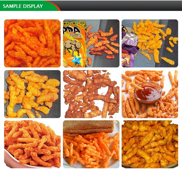 kurkure niknaks cheetos making machinery full automatic cheetos making machine price cheetos production line
