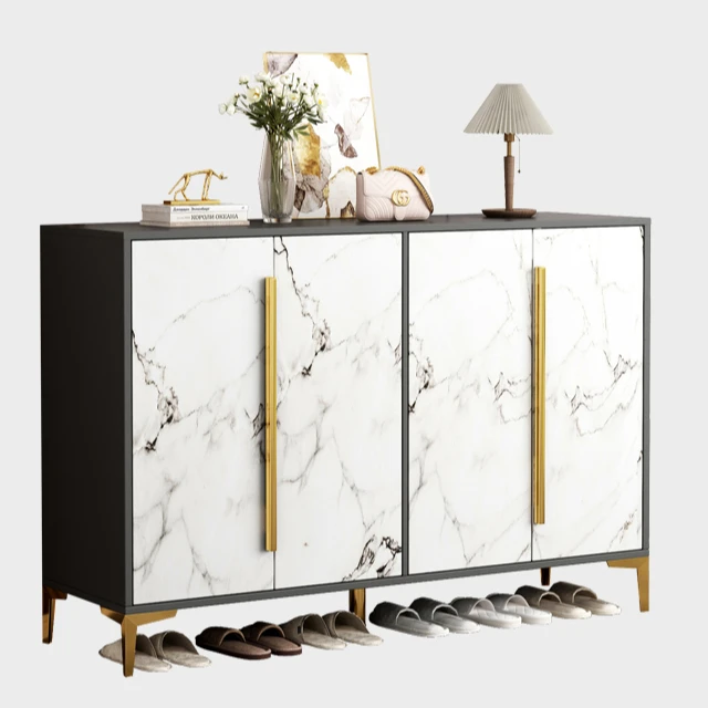 Customized shoe furniture wood cabinet wooden muti layer shoes cabinet luxury shoe storage cabinet