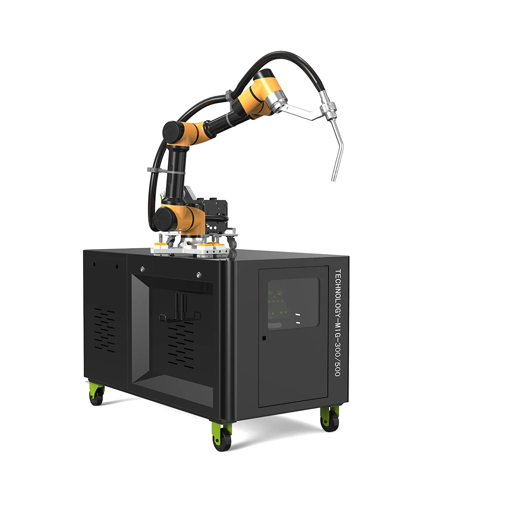 Custom Industrial mig welding robot manipulator 5KG 900mm Easy Programming machine cobot