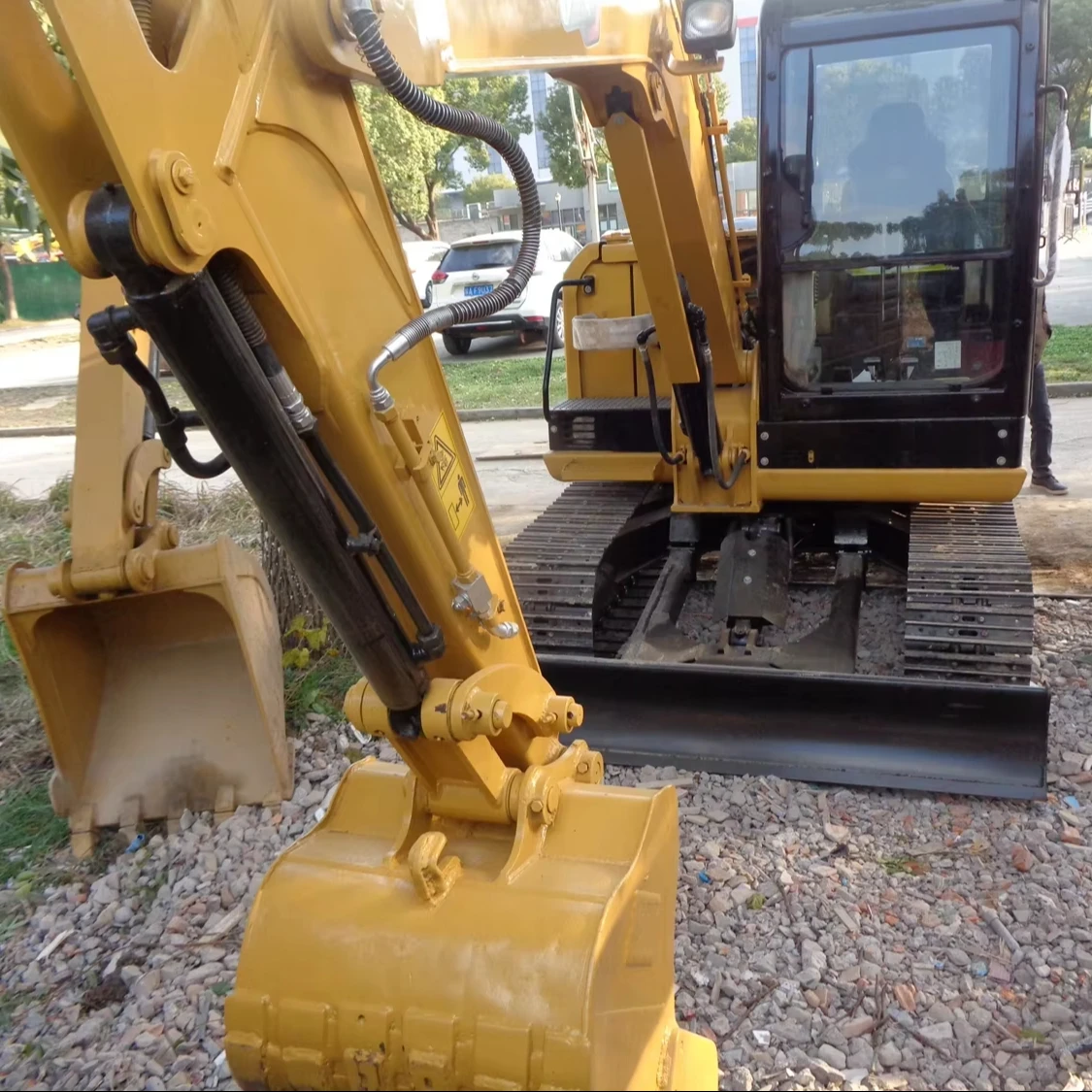 Used Hot Sale USA UK Germany Mini Excavator Cat 305.5 Track Crawler Micro Digger Tractor for Good