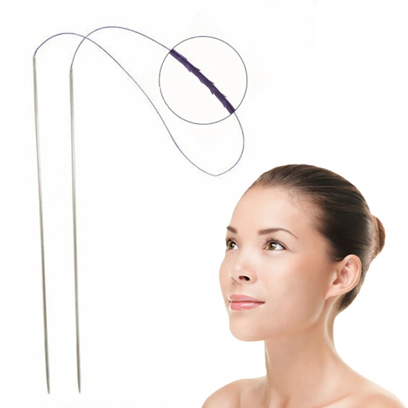 
hot selling top quality low price treatment twist pdo thread twin needles lifting korea 