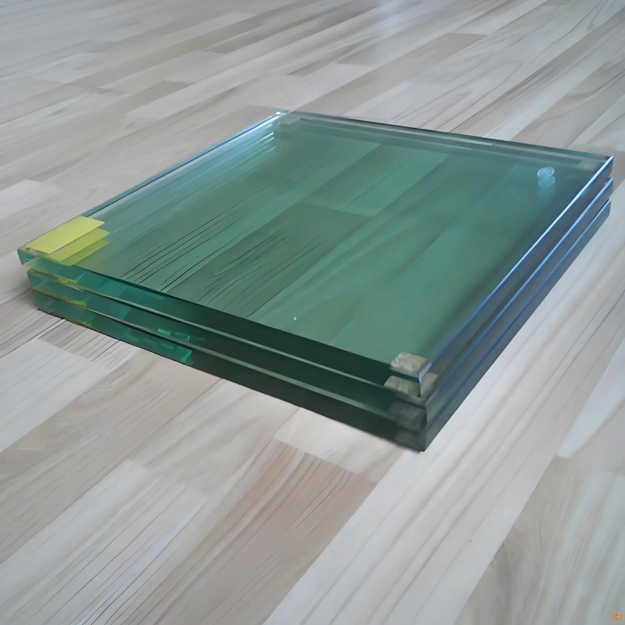 4-12mm Tempered Flat Glass Frameless Laminated Glass Dining Coffee Table Ceiling Light Solar Display Screens