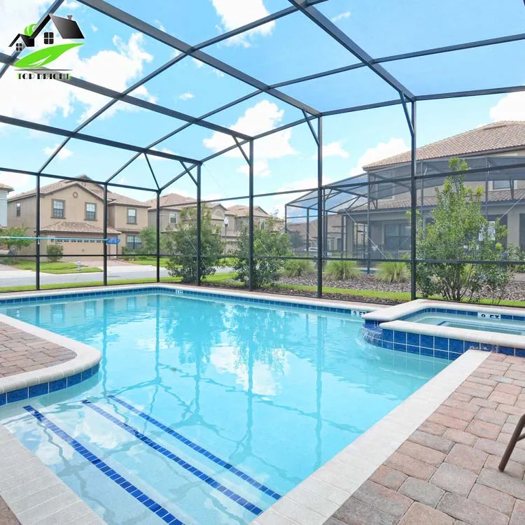 
Aluminum metal roof panels frame veranda glass sliding dividers aluminum door glass garden room 