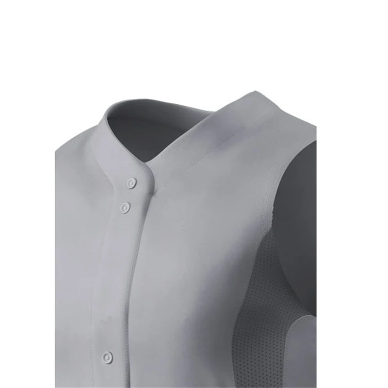 RG Stylish Men Baseball Sleeveless Tank Top Travel Vest Gym Mesh Breathable Sublimation Baseball Jerseys