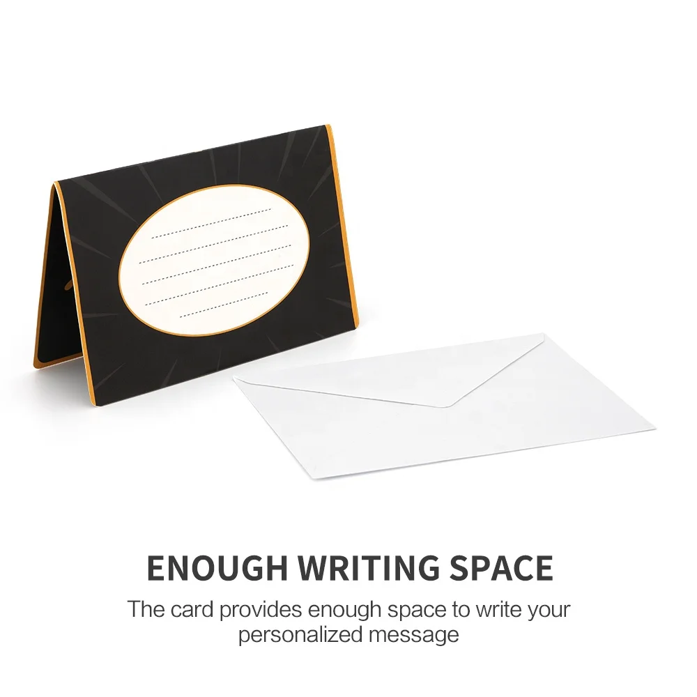 Custom Printing Funny Handmade Paper Happy Birthday 3D Pop Up Greeting Cards with Envelopes