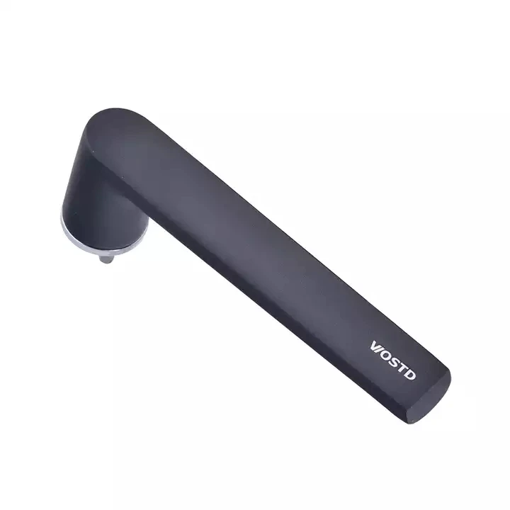 Top Seller Black  Aluminum Accessories Sliding Upvc Aluminum Safety Lock Casement Window Handle Lock