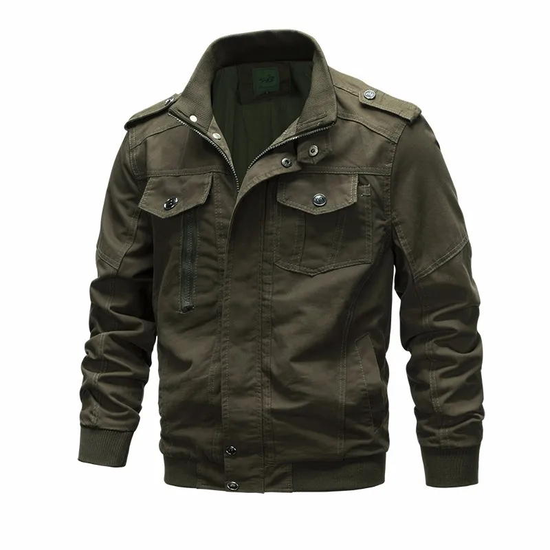 Autumn Rib Collar Sports Jacke Gym Zipper Closure Jacket Men Slim Fit Lightweight Kurtka Casual Bomber Jackets For Man