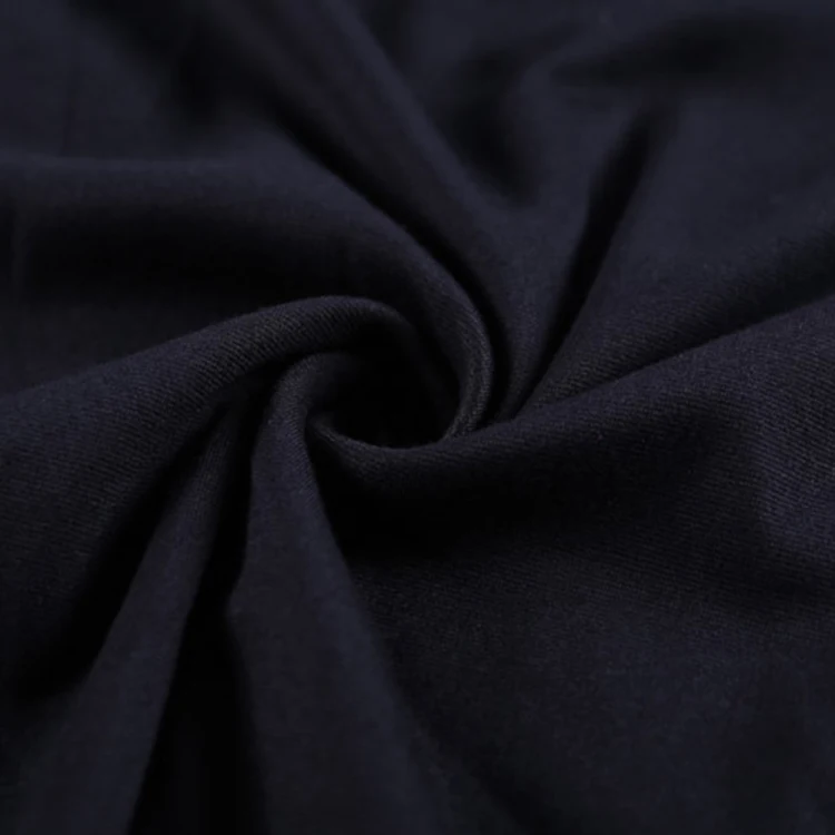 
China supplier polyester viscose stretch knitted fabric 30S 380gsm TR punto roma knitting fabric for suit & dress 