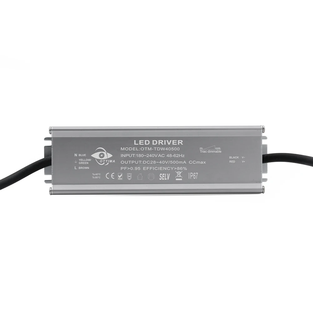 OTM-W28700 20-28V DC 20W Dimmable Constant Current 700MA Output LED Driver