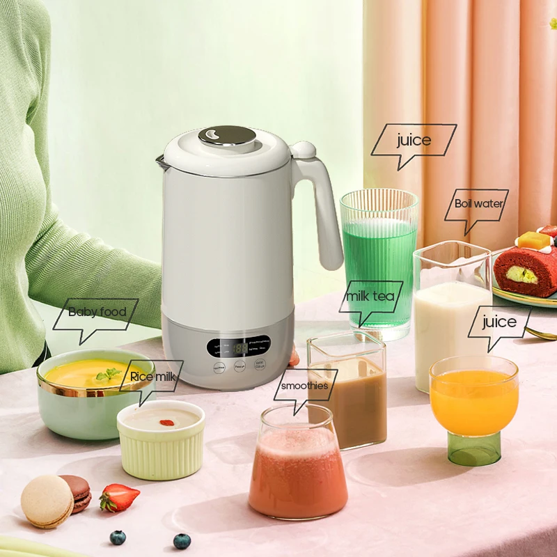 Multifunctional Electric Household Almond Heating Blender Soy Bean Milk Maker Nut Milk Maker